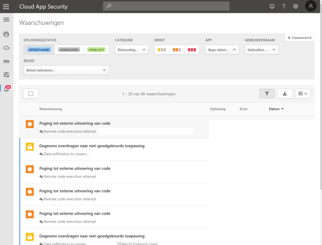 Cloud App Security Portal