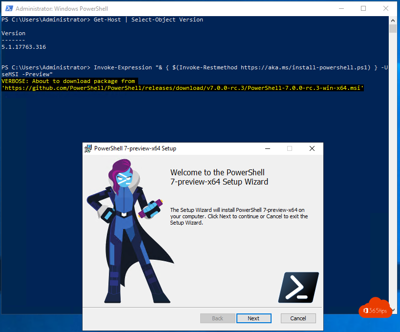 Hoe PowerShell 7 te installeren en gebruiken -- Administrator tools