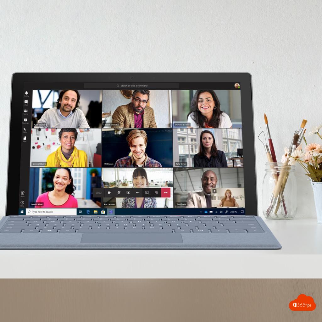 Microsoft MicrosoftTeams 9 personen