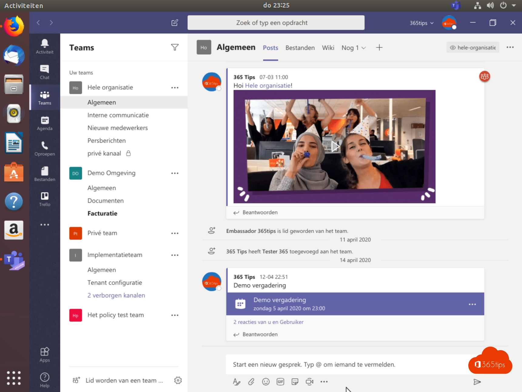 Microsoft Teams installatie in Ubuntu - Linux
