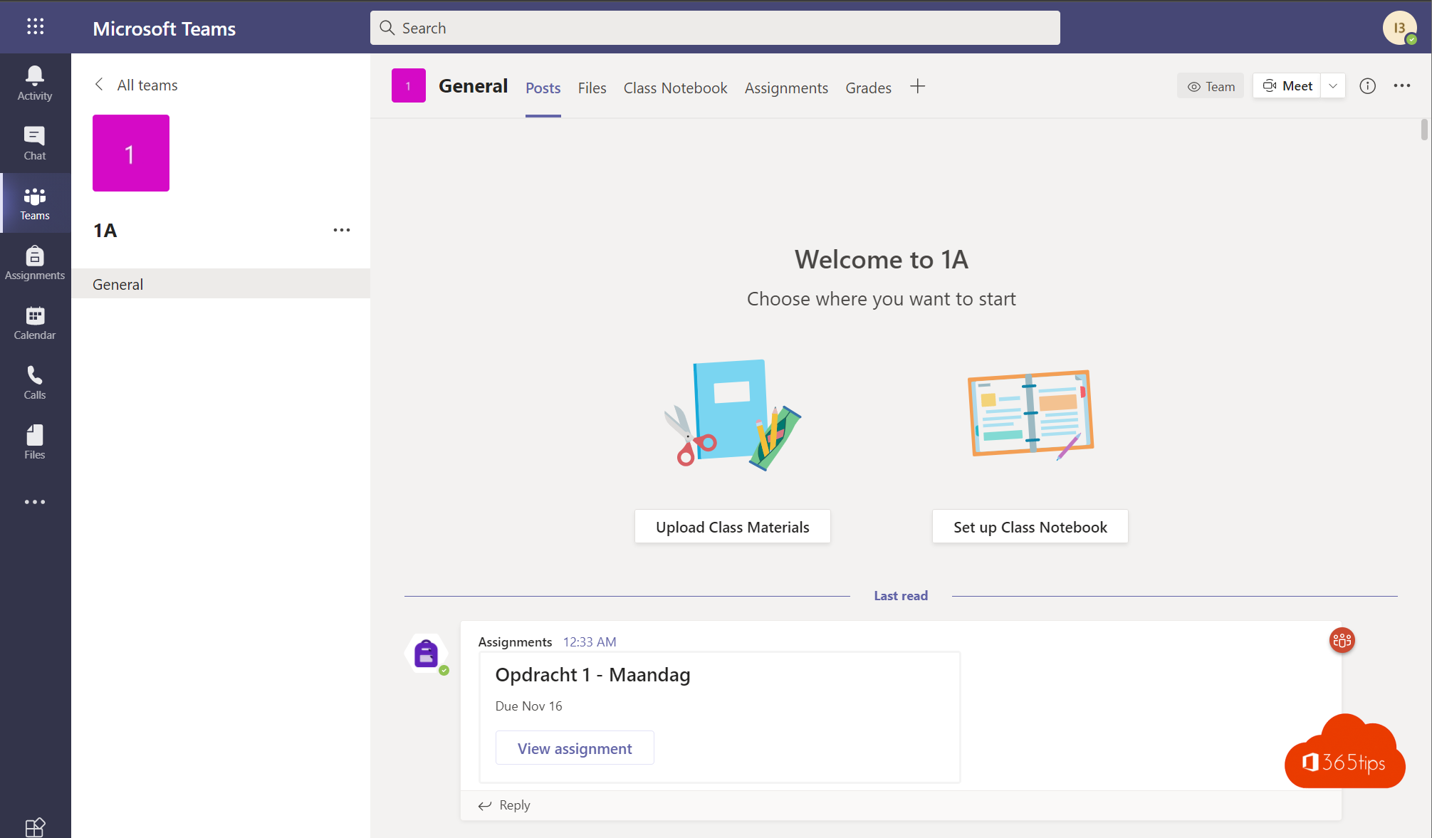 👪 Office 365 in het onderwijs - Een klas inrichten - Startersgids