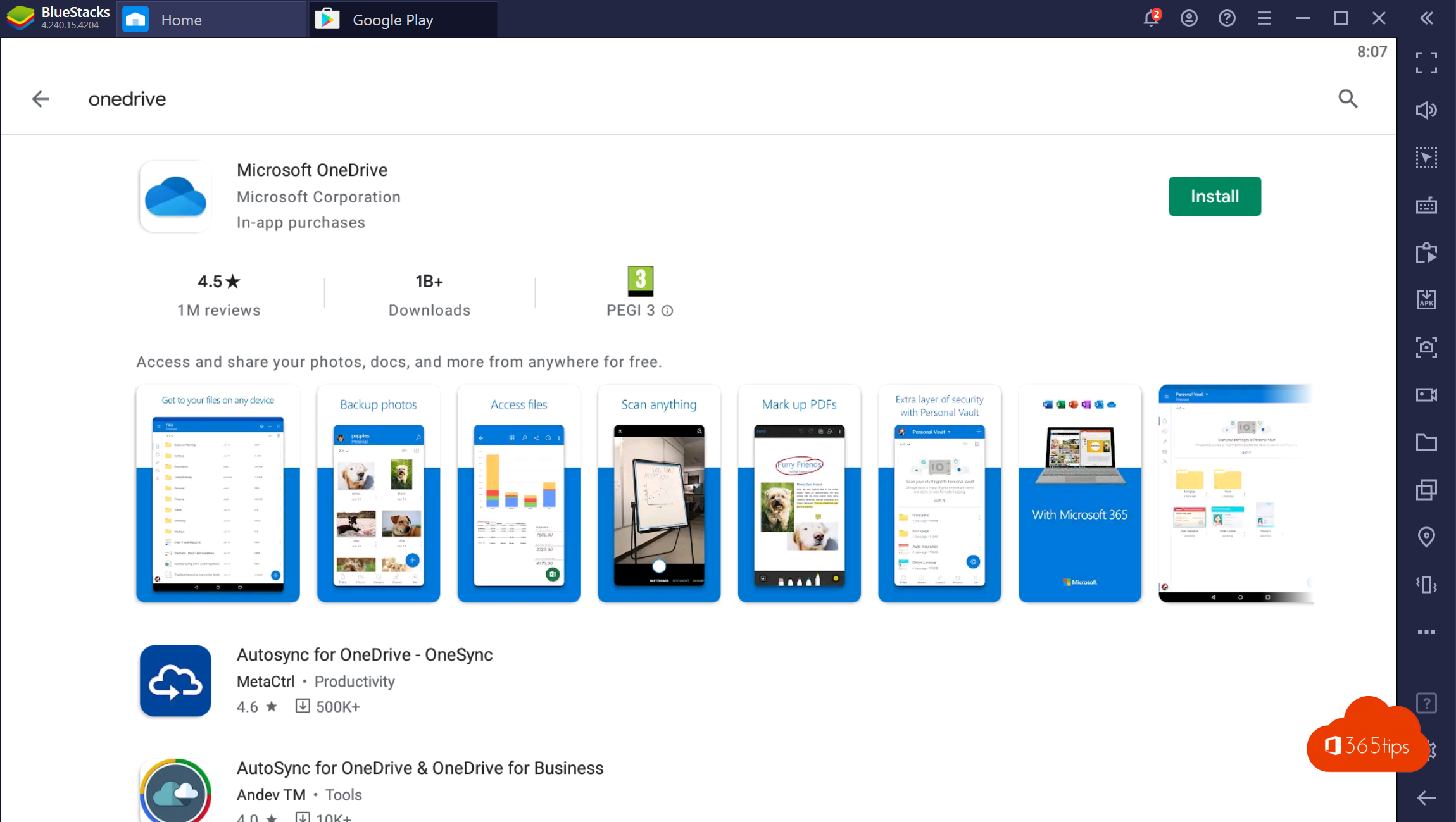 Microsoft Teams testen via BlueStacks - Android simulaties