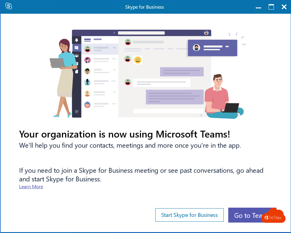 Skype for Business -> Microsoft Teams upgrade - Teams Only