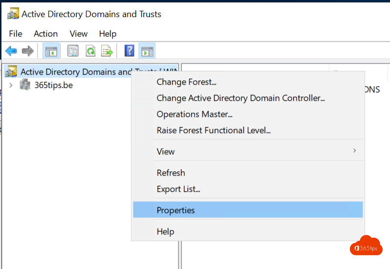 🛰️ Hoe kan je een Active Directory (AD) domein toevoegen - Domains and Trusts