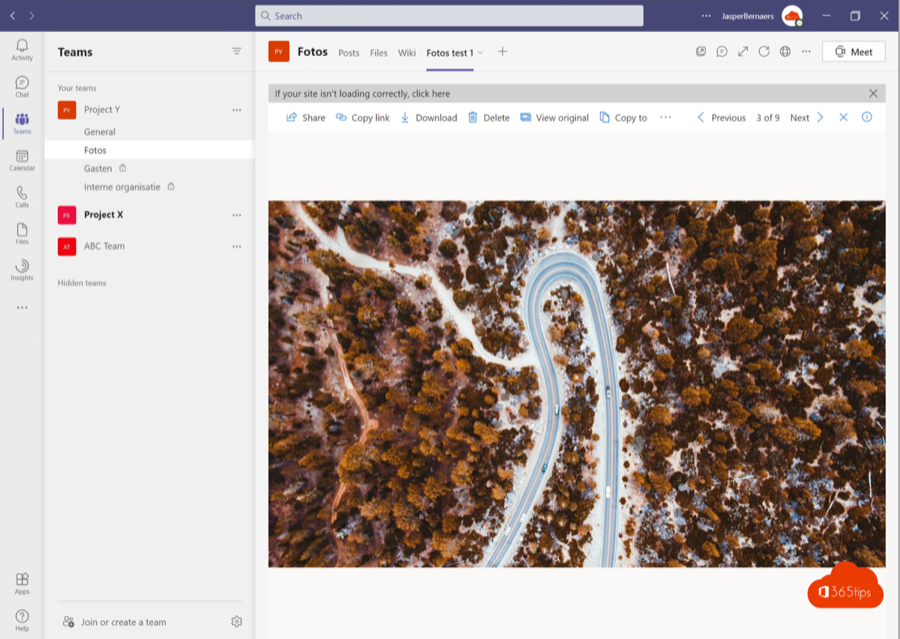 📷 Dit is hoe je fotogallerijen kan inrichten in Microsoft Teams - Best practise