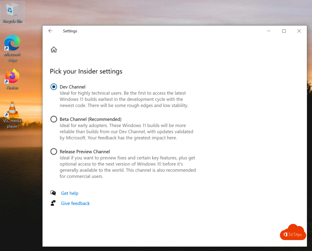 Dev Channel Windows 11 - Insider Preview
