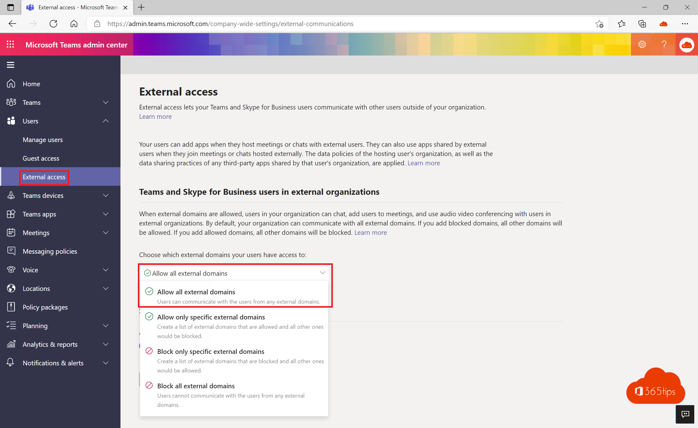 🔗 Hoe 'external access' inschakelen om te kunnen samenwerken in Microsoft Teams?