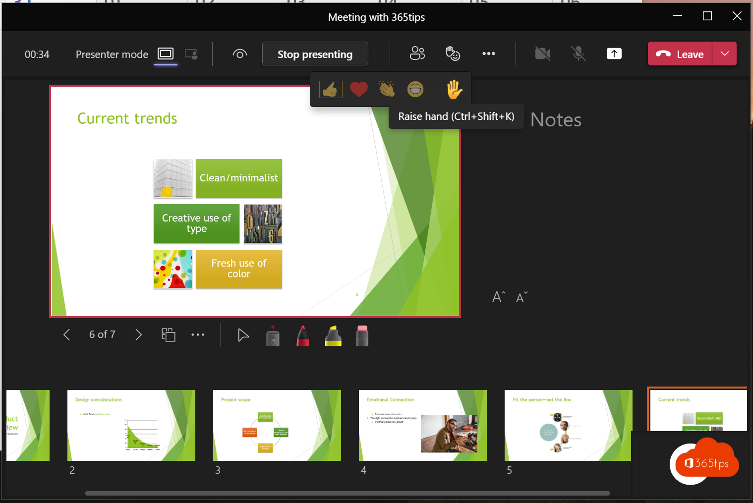 ✋ Hoe steek je een hand op in Microsoft Teams? 🙌