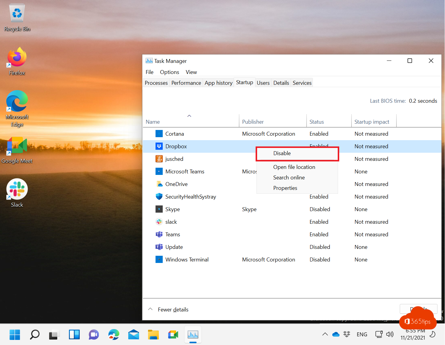 Hoe open je taakbeheer - Stop en start services in Windows 11