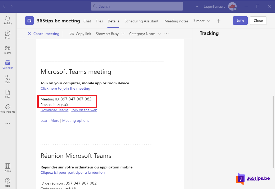 💁 Hoe een Microsoft Teams vergadering opstarten met een meeting ID en wachtwoord