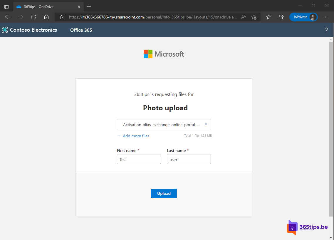📁 Hoe kan je bestandsaanvraag in OneDrive for business gebruiken om bestanden te ontvangen?