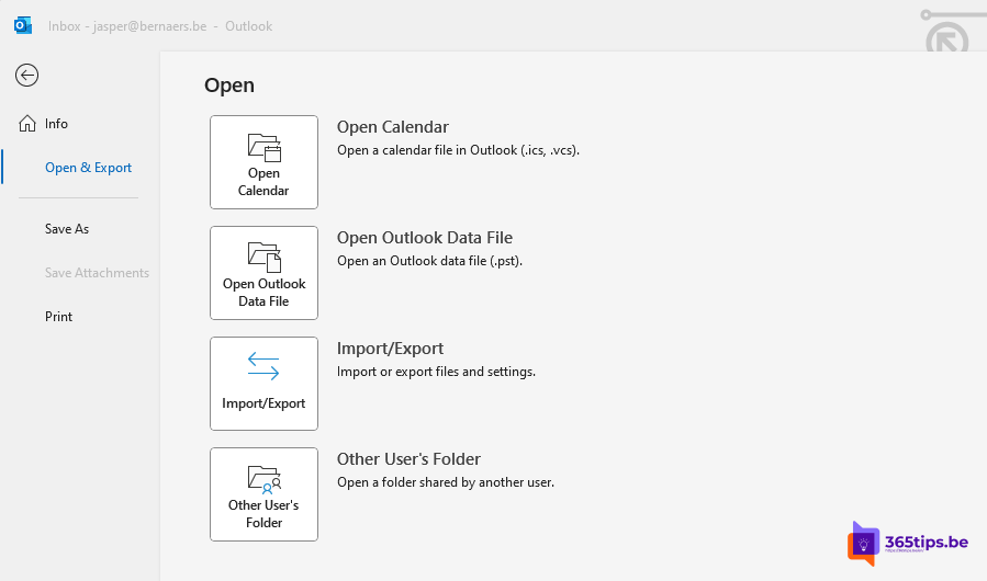 Hoe kan u alle e-mails downloaden vanuit Microsoft Outlook in Windows? (PST-bestand)