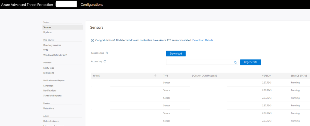 Azure Advanced Threat Protection