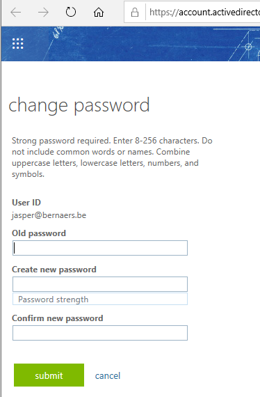 Change Password